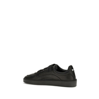 Black Calf Leather Bos Taurus Athletic Sneakers