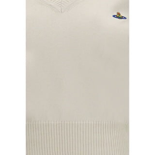 White Cotton Sweatshirt