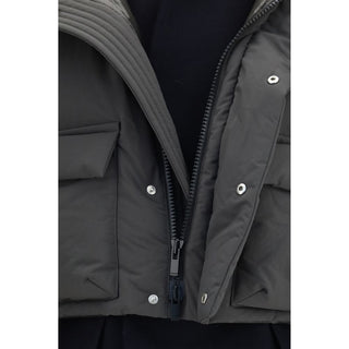 Multicolor Polyester Coat