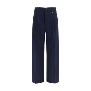 Blue Wool Oves Aries Dress Pants
