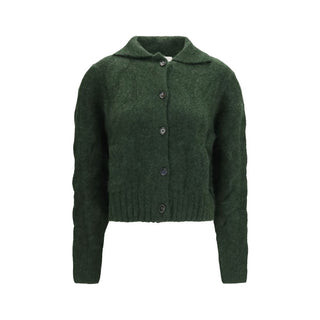 Bicolor Cashmere Cardigan