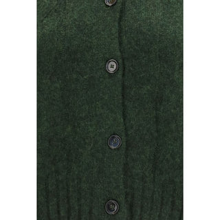 Bicolor Cashmere Cardigan