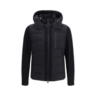 Black Goose Down Full-Length Jacket