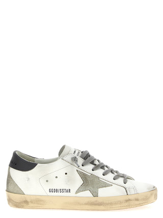 Gray Cowhide Low Top Sneakers