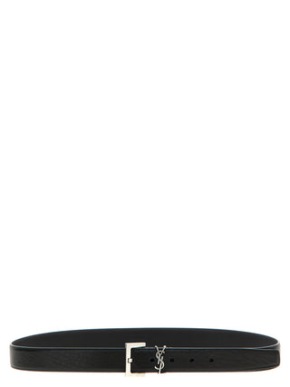 Black Leather Regular Belt