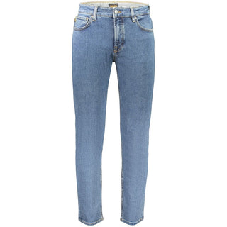Blue Cotton Men's Jean