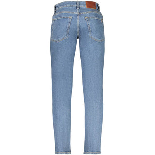 Blue Cotton Men's Jean