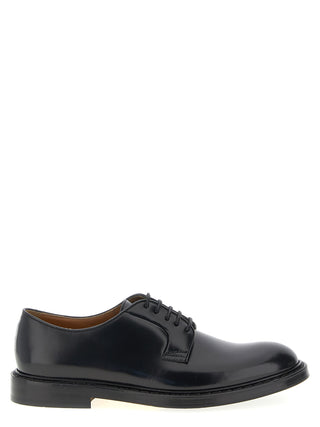 Black Calfskin Oxfords And Derbies