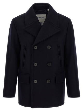 Blue Wool Coat