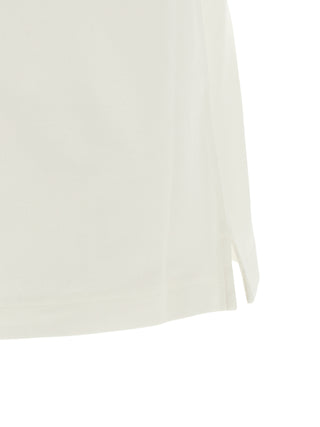 White Cotton Polo Shirt