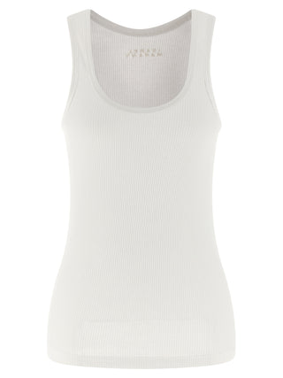 White Cotton Tank Tops
