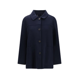 Blue Wool Oves Aries Coat