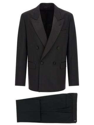 Black Virgin Wool Tuxedo