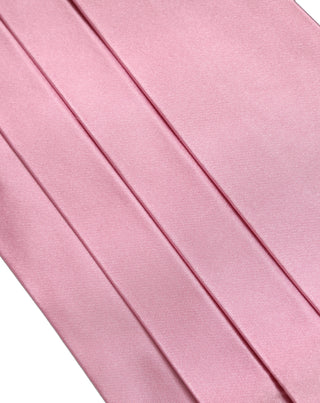 Pink Men 100% Silk Belt Waist Cummerbund