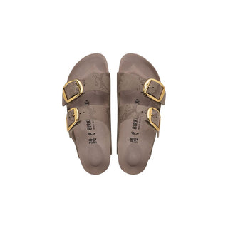 Gray Synthetic Flat Sandals