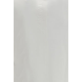 White Cotton Long Sleeve T-Shirt