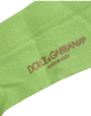 Men Green Viscose Over The Calf Accessory Socks