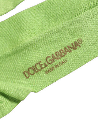 Men Green Viscose Over The Calf Accessory Socks