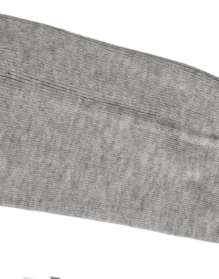 Men Gray Viscose Over The Calf Accessory Socks