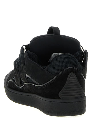 Black Calfskin Sneakers