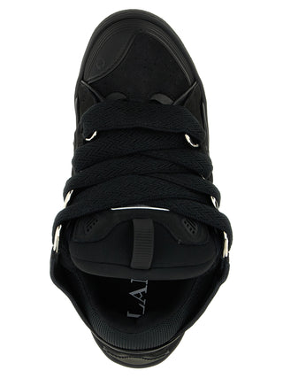 Black Calfskin Sneakers