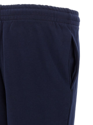 Blue Cotton Joggers (Workout Pants)