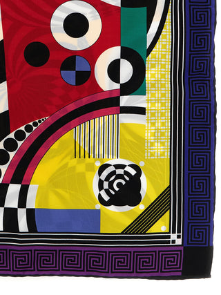 Multicolor Silk Foulard