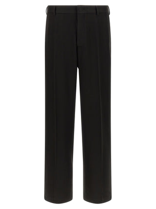 Black Polyester Dress Pants