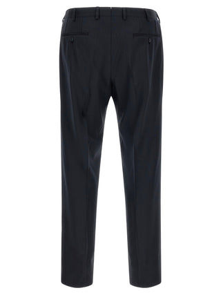 Blue Wool Two-Piece Suit