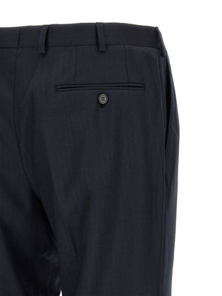 Blue Wool Two-Piece Suit