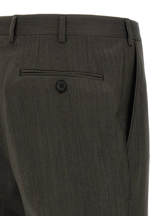 Brown Wool Two-Piece Suit
