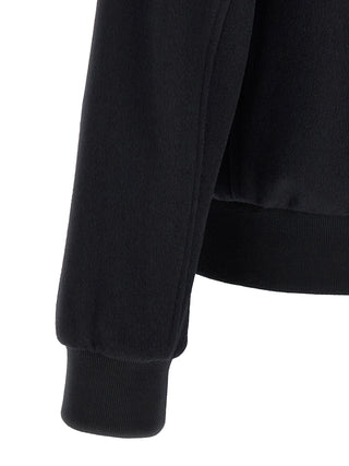Black Wool Bomber