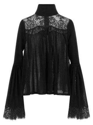 Black Lyocell Blouse