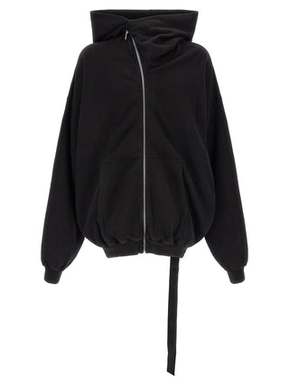 Black Cotton Sweatshirt