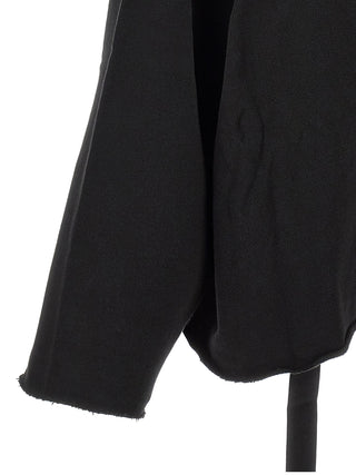 Black Cotton Sweatshirt