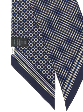 Blue Silk Foulard
