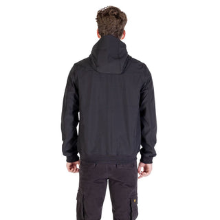 Black Polyester Parka