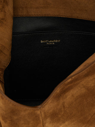 Brown Calfskin Clutch Bag