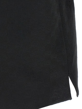 Black Linen Blouse