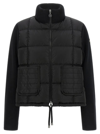 Black Virgin Wool Cardigan