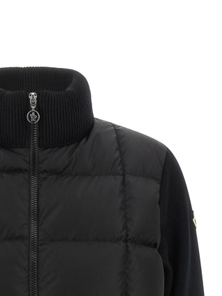 Black Virgin Wool Cardigan