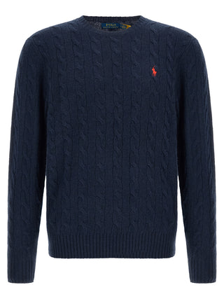 Blue Wool Cardigan