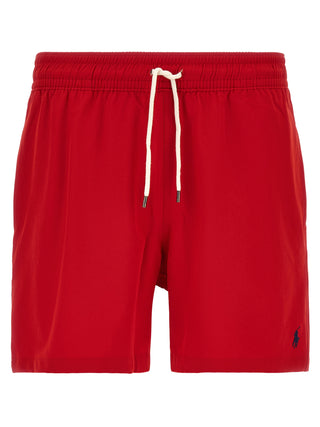Multicolor Polyester Swim Shorts