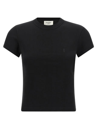 Black Cotton T-Shirt