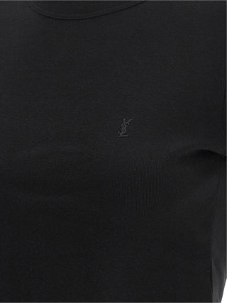 Black Cotton T-Shirt
