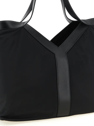 Black Calfskin Tote Bag