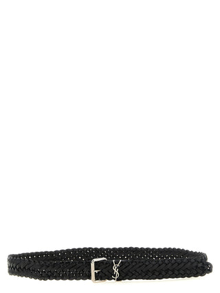 Black Calfskin Regular Belt
