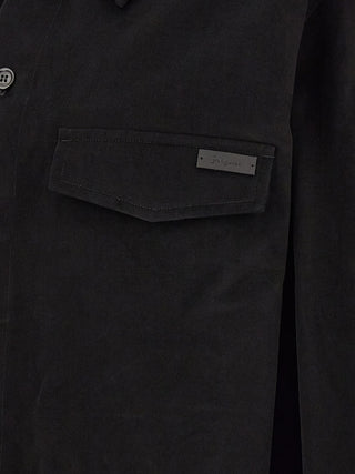 Black Cotton Blouse