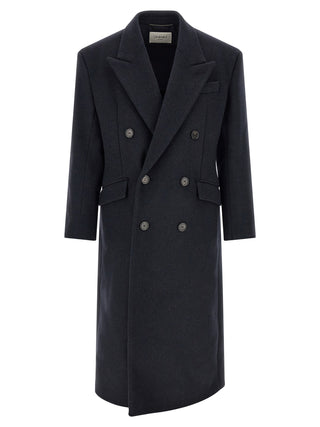 Blue Wool Coat