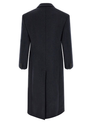 Blue Wool Coat